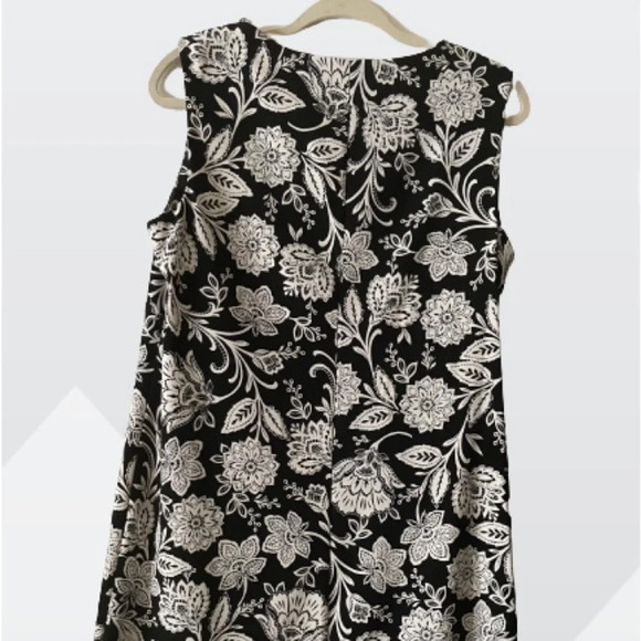 Alyx Black and White Floral Dress  Size 12 - Picture 2 of 8